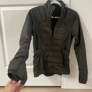 Lululemon Half Zip Puffer Jacket
